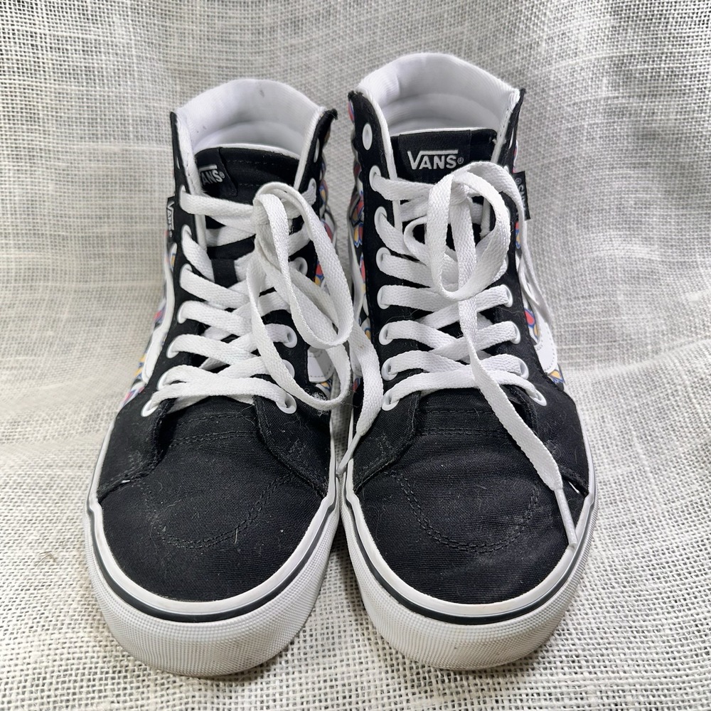 Vans Filmore Hi Butterfly Checkerboard Shoes 8.5 Womens Black‎ Sneakers 721356 - Picture 9 of 9